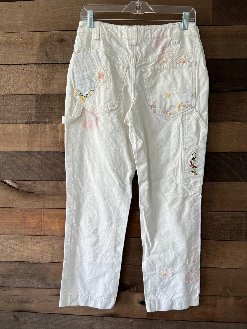 NWOT Free People Women's Love Alive Boyfriend Jeans in Antique White Size 26